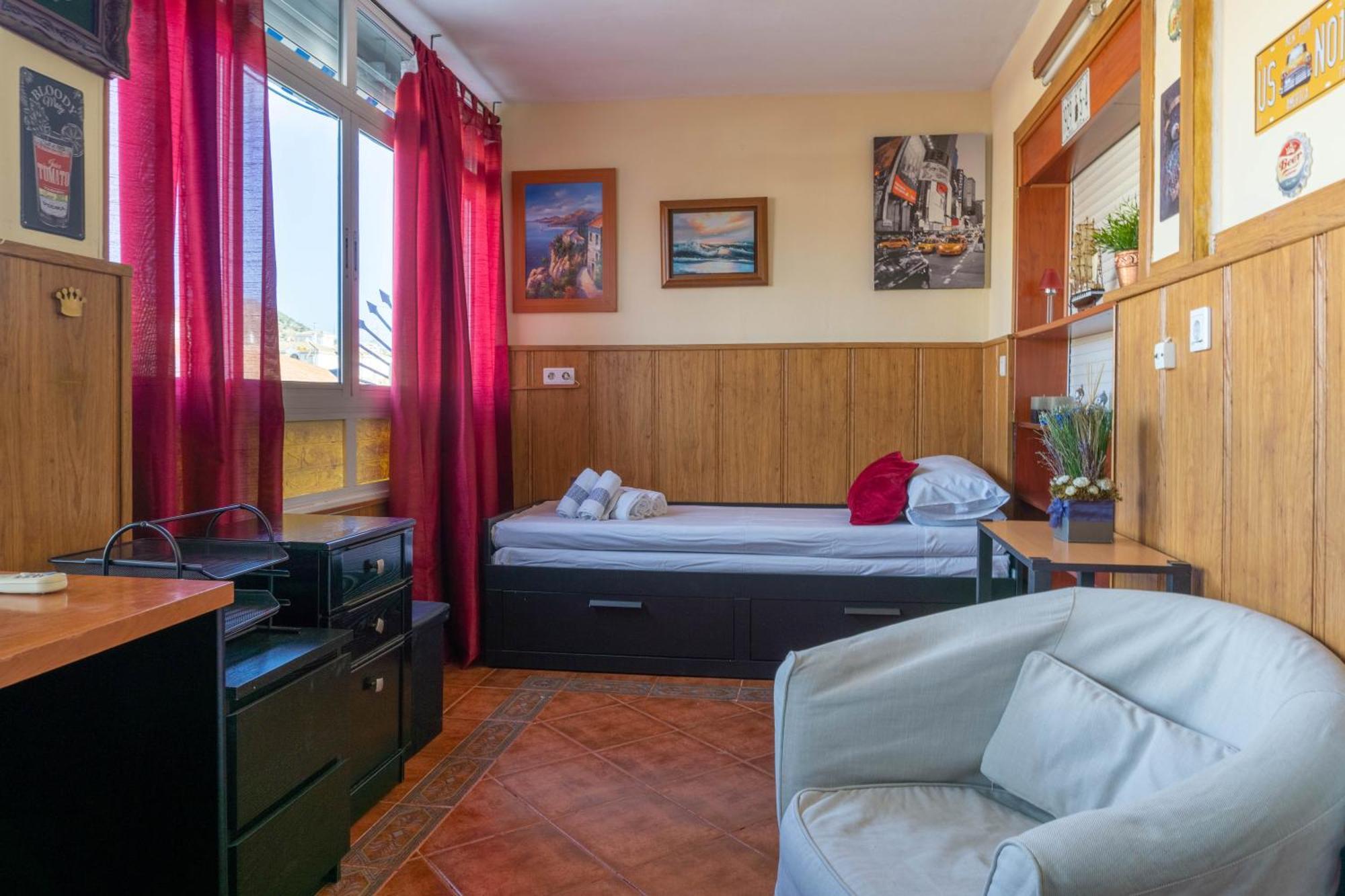 Apartment Aconte Malaga Bagian luar foto